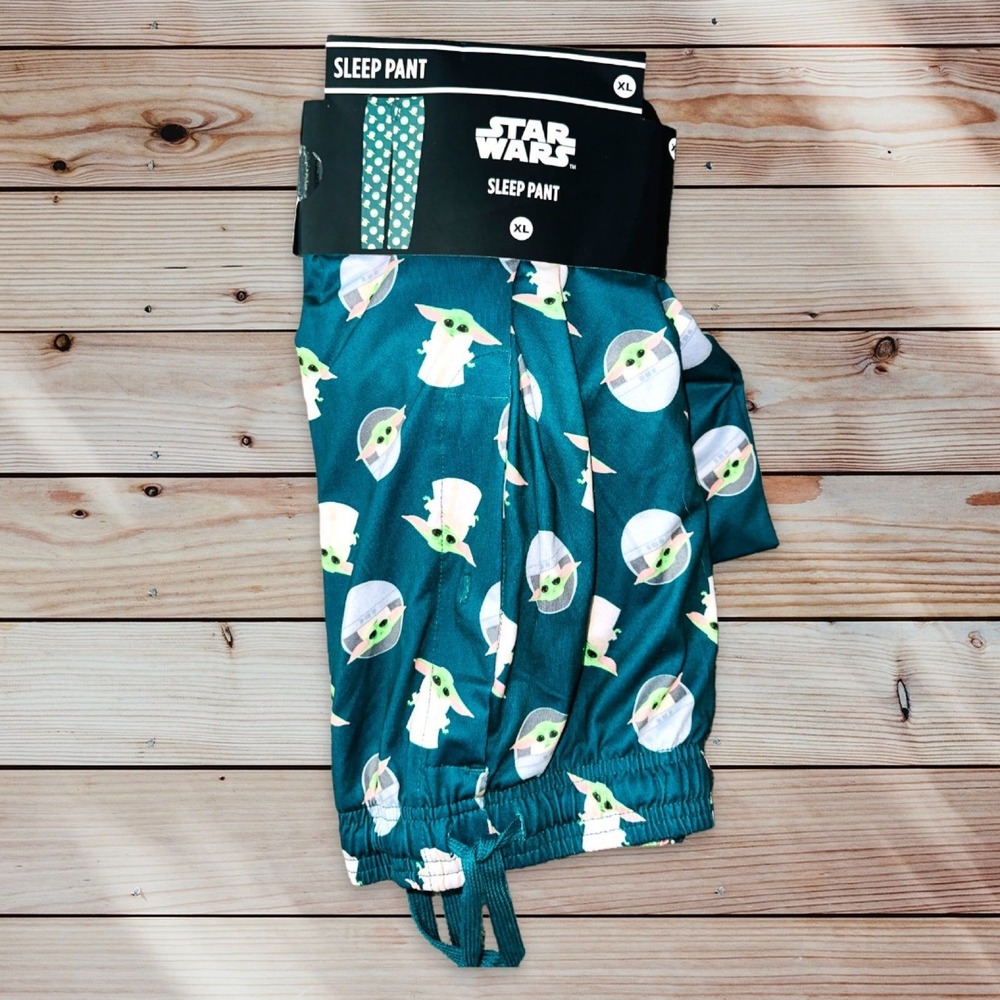 F1 Baby Yoda Grogu The Mandalorian‎ pajama pants XL new NWT Star Wars